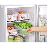 Tủ lạnh lớn với tủ lưu trữ tủ bếp nhà thực phẩm trái cây lưu trữ hộp nhựa lưu trữ rau - Đồ bảo quản hộp giấy đựng thức an nóng