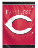 Внешняя торговля бейсбол Цинцинна освежает знаменитостей MLB Cincinnanati Reds USA Flag A5