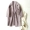 Haze xanh alpaca tóc Albaka chống mùa len áo khoác handmade hai mặt áo len nữ B2-D351