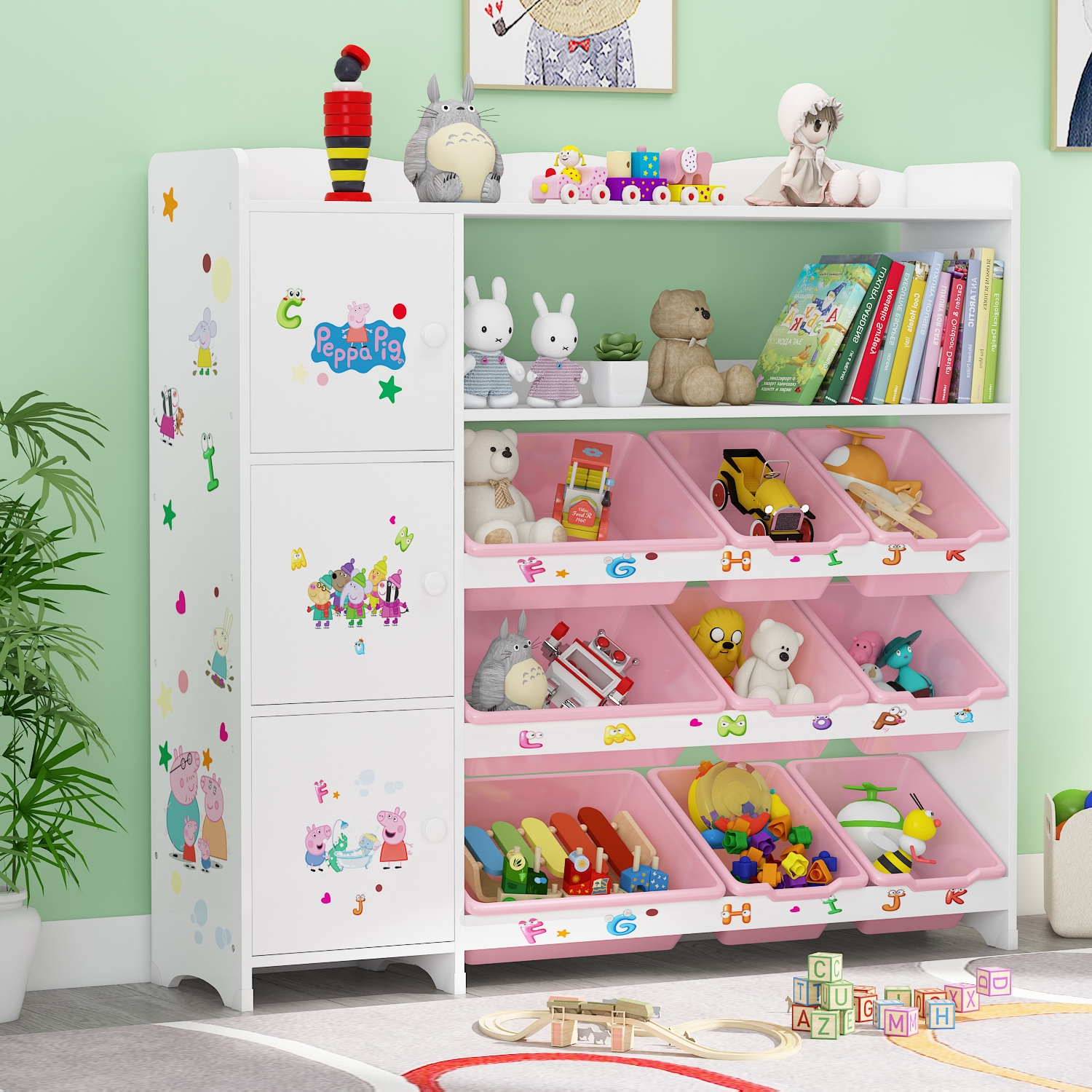 Организация хранения игрушек в детской комнате фото