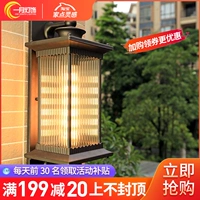 Уличное водонепроницаемое бра для ограждения для беседки, настенная настольная лампа для коридора, китайский стиль