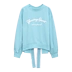 Yessing2019 mùa xuân và mùa thu mới của phụ nữ phiên bản Hàn Quốc của xu hướng lỏng lẻo chữ lớn in hình áo len cổ tròn - Thể thao lông cừu / jumper áo hoodie loang màu Thể thao lông cừu / jumper