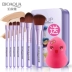 Mini Makeup Brush Set Portable Người mới bắt đầu Làm đẹp Trang điểm Hộp lưu trữ Trang điểm Toàn bộ Set Trumpet dễ thương - Các công cụ làm đẹp khác Các công cụ làm đẹp khác