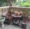 Làm vườn ngoài trời gỗ carbon hóa đồ nội thất gỗ rắn giải trí bàn ghế trong vườn ghế đẩu hình bầu dục bánh xe lửa than bàn ghế gỗ - Bàn ghế ngoài trời / sân