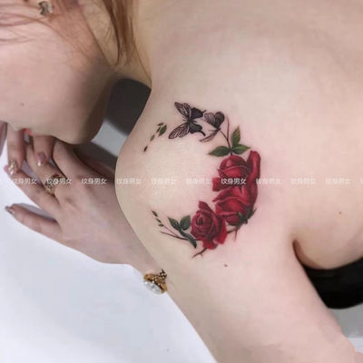 taobao agent Waterproof cute tattoo, fresh sexy foundation, long-term effect