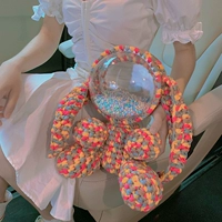 Маленький кролик с желтым цветом сумка для отправки учебника+цветовой шар