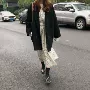 Áo khoác phổ biến 2018 mùa thu và mùa đông dài mới Áo len gió Hepburn áo len sinh viên khí chất Hàn Quốc - Trung bình và dài Coat áo kaki nữ