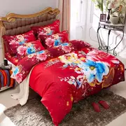 Các nhà sản xuất cung cấp in ấn tích cực và nhuộm bông vải denim giường chăn Bốn Dongkuan - Khác