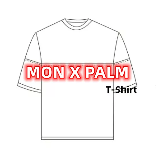 [TopMan MON X PALM Т- shirt пальма]