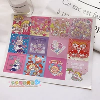 Ins Self -Made Cartoon Corean Little Girl Box Box Справочник без сухого клея