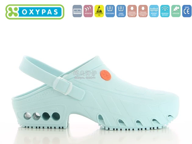 Dép y tế Oxypas chính hãng cao cấp cho bác sĩ điều dưỡng y tá dép sandal quai hậu nhân viên y khoa 