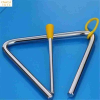 Tam giác sắt Orff thổi giáo dục sớm cho trẻ em giáo dục âm nhạc đồ chơi giáo dục 5-7-10 inch dạy học nhạc cụ cho trẻ em đồ chơi đàn piano cho bé