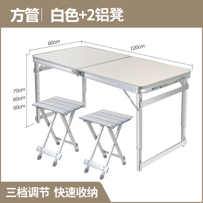 FOLDING PORTABLE TAMPLE DINING Desk Stall Tables Chair