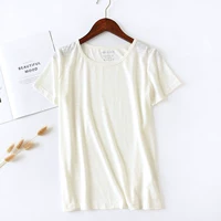 Đồ ngủ nữ mùa hè mỏng phần đơn áo sơ mi cotton cotton thể thao yoga lỏng thoáng khí dịch vụ nhà có thể được mặc - Pyjama pyjama nữ