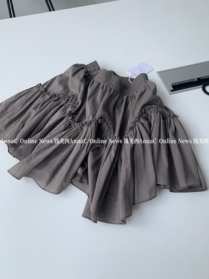 钱美西 气质复古设计感高腰裙裤女韩版宽松休闲短裤 2021早秋新款-淘宝网