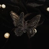 SUKEE C cổ điển Pháp trâm phong cách thêu thủ công bướm cổ điển phụ kiện pin - Trâm cài Trâm cài