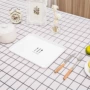 Nordic vải bảng không thấm nước dầu nóng khăn trải bàn vải nhựa dùng một lần kẻ sọc vải trải bàn bìa thảm bảng bảng vải PVC - Khăn trải bàn khăn trải bàn tròn 1m2