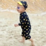 Đồ bơi bé trai nam liền 1-3 tuổi bé trai Hàn Quốc áo chống nắng nhanh cho bé 2 bộ đồ bơi 4 trẻ em 5 bộ đồ bơi dài tay - Bộ đồ bơi của Kid đồ bơi cho bé gái 14 tuổi