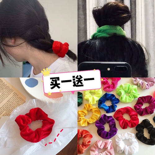 Брендовая ретро резинка для волос, в корейском стиле, популярно в интернете, простой и элегантный дизайн