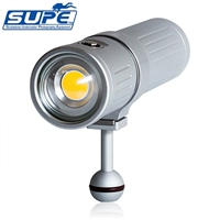 Scubalamp (SUPE) V4K Pro Dive Light Light Light Light Flashlight Photography Make -Up Lightslight