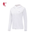 Áo khoác thể thao nữ Jordan mùa hè 2019 mới áo trùm đầu dệt áo gió nữ áo thể thao nữ thể thao - Áo gió thể thao Áo gió thể thao