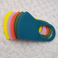 Желтый, фиолетовый, красный, зеленый и синий каждый