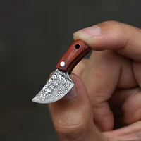 Портативный маленький складной нож, острый брелок из нержавеющей стали
