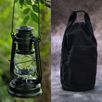 Матовая черная свет+сумка с черной лампой