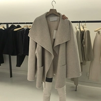 Шерстяное пальто, демисезонная модная куртка, в корейском стиле, свободный крой, подходит для подростков