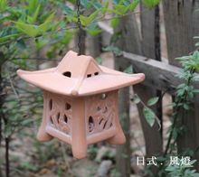 Поддельные сады Популярность новинка квадрат японский садовый фонарь красная терраса дворовая люстра чайная дорожка Дзэн