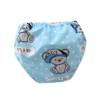 690 Blue Dot Bear Boy