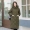 仞 jacket Áo khoác cao cấp nữ dài phần dài đến đầu gối trùm đầu lỏng lẻo phiên bản Hàn Quốc siêu dày cộng với vịt trắng dài xuống triều mùa đông - Xuống áo khoác