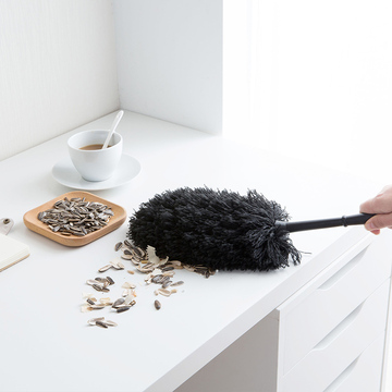 居家家超细纤维除尘掸扫灰尘打扫工具家用清洁鸡毛掸子车用鸡毛扫