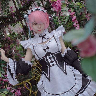 taobao agent From zero, from the beginning of the different world life, Ramrem maid costume COS clothes anime cute big size female dress