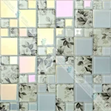 Американское мозаичное телевидение Фоновое настенное шкаф шкаф