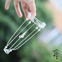 Qing Xue Vòng cổ gió Vòng tay Vòng tay Tích hợp Trang phục Hanfu gốc Bạc Trang trí thẩm mỹ Bệnh viện Lilt - Vòng đeo tay Cuff các mẫu vòng đeo tay bằng vàng 18k