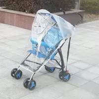 D не может лечь на небольшой зонт -дождевой крышке с помощью u -формированной молнии