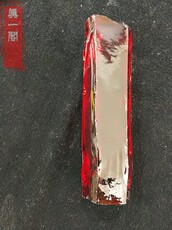 Ювелирные изделия и полуфабрикаты 古玩古董杂项收藏品清代老天然红宝石原石山子摆件