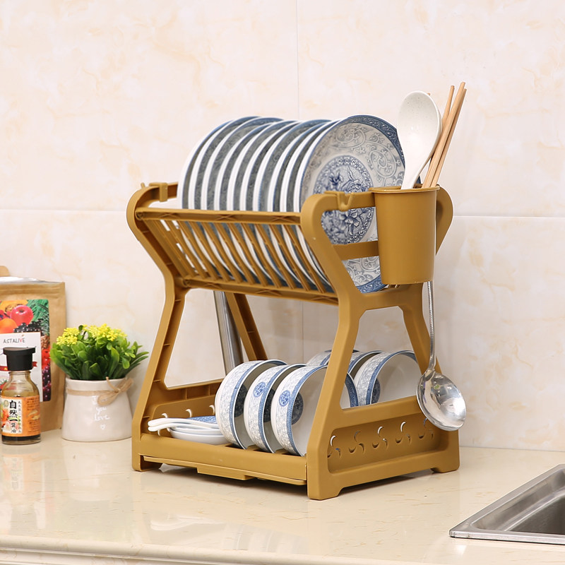 碗架沥水架厨房用品置晾放碗碟架置物架