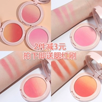 Gửi bàn chải gradient đỏ mặt Judydoll cam mì rouge nude trang điểm cực khoái tự nhiên cô gái da trắng cam cam hoàng hôn phấn má etude house