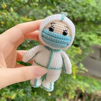 Compect Concept Concept Hook Medical Puppet Woolen Material Bag без видео без репетиторства может войти в группу, чтобы общаться