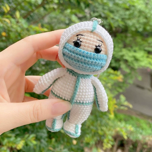 Compect Concept Concept Hook Medical Puppet Woolen Material Bag без видео без репетиторства может войти в группу, чтобы общаться