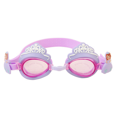 Swimming Glasses Purple Rose 28 * 5 * 8Clearance Children's wear girl Swimsuit mermaid Princess Dress children Swimwear princess lovely Zhongda Tong Split body Swimsuit