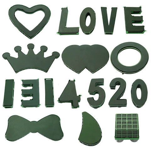 Свадебный автомобиль Цветочный грязь с всасывающей чашкой с грязью любви -в форме круговой поплавок декоративный материал цветы поддона Цветы фиксированные цветочные композиции