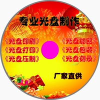 CD -ROM PUNTING CD/DVD сжигание диска коробка