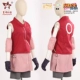 Naruto chính hãng NARUTO Shippuden Sakura COS quần áo Haruno Sakura cosplay quần áo trọn bộ bảo vệ trán dành cho nữ