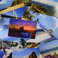 Китайская открытка для путешествий, креативные карточки, сувенир, китайский стиль, подарок на день рождения