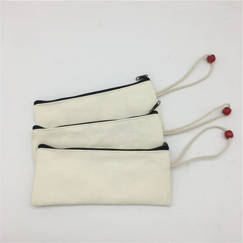 Diyy Blank Hand -Painted Bag Сплошной цвет китайский стиль проста Canvas Pen Sag Creative Coin Swork может быть настроен
