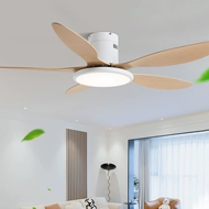 quạt trần đèn led Bắc Âu Quạt Trần Đèn Nhà Hàng Nhà Phòng Khách Đèn Quạt Tầng Thấp Đơn Giản Hiện Đại Tối Giản Với Quạt Điện Đèn Chùm quạt trần phòng khách quạt đèn trang trí