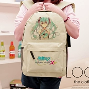 Hatsune Miku của vai túi sinh viên Anime ba lô Dễ Thương cô gái túi phim hoạt hình mô hình có thể được tùy chỉnh